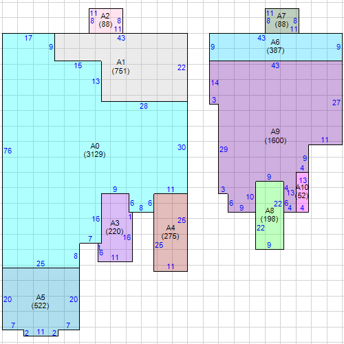Building 1 Layout