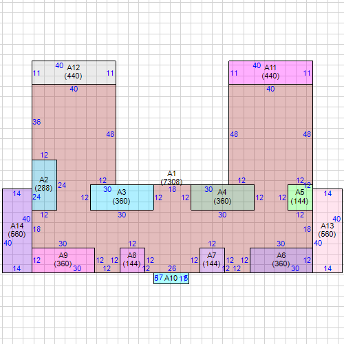 Building 1 Layout