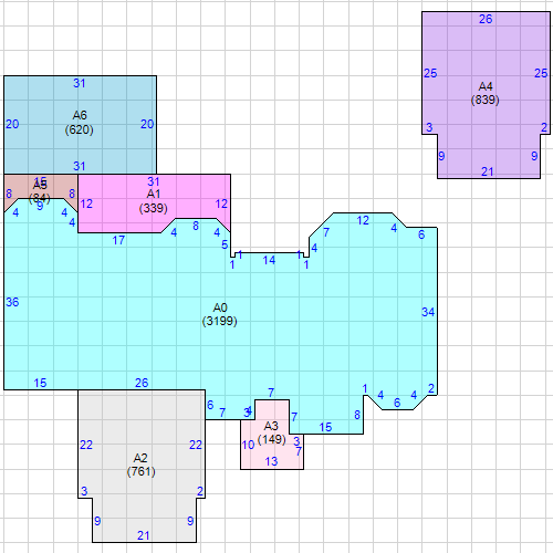 Building 1 Layout