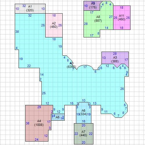 Building 1 Layout