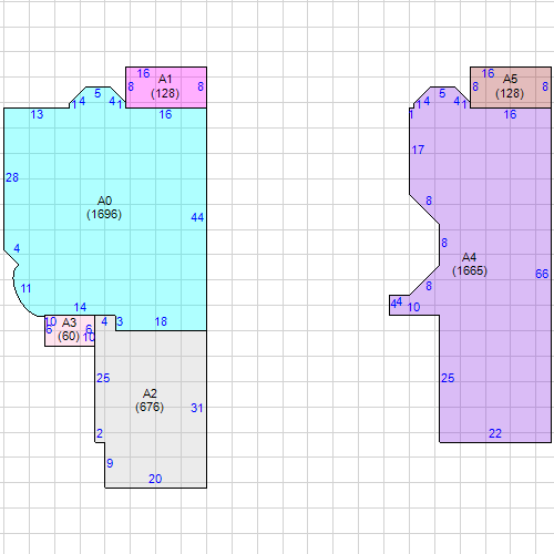 Building 1 Layout