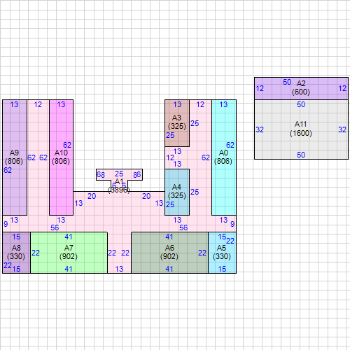 Building 1 Layout